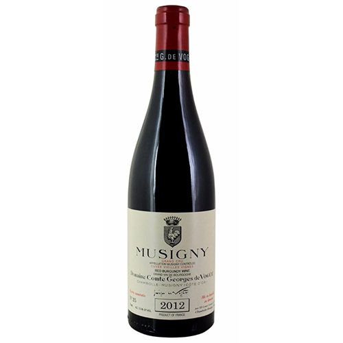 Domaine Comte Georges de Vogüé Chambolle Musigny Grand Cru 2012
